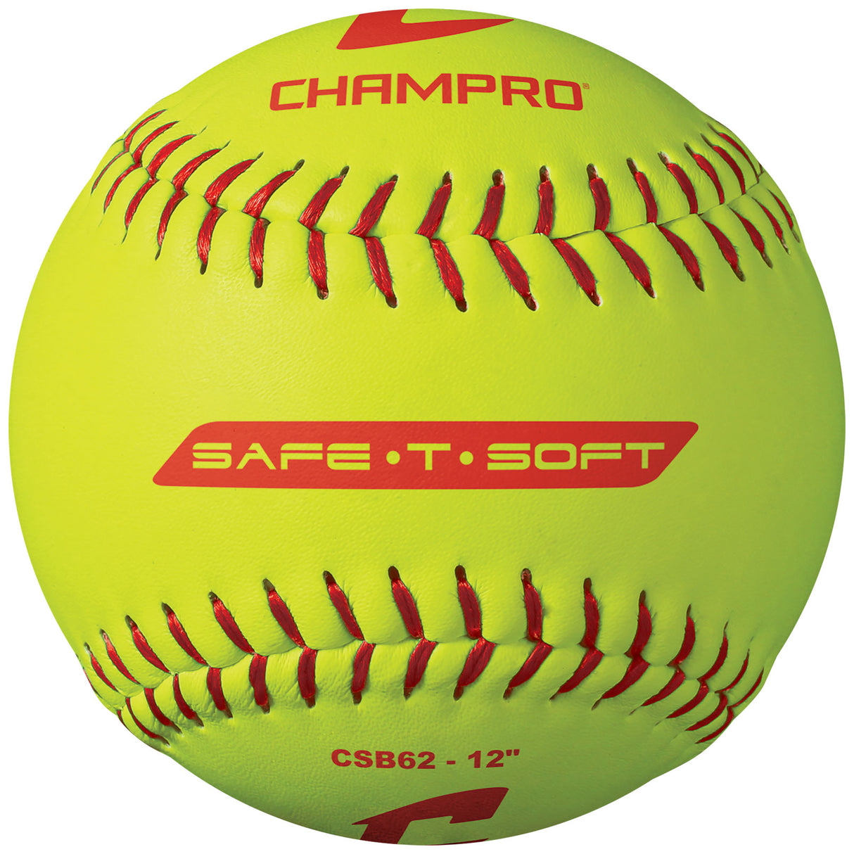 Champro 12" Safe-T-Soft Softball - Dozen Softball Softballs All