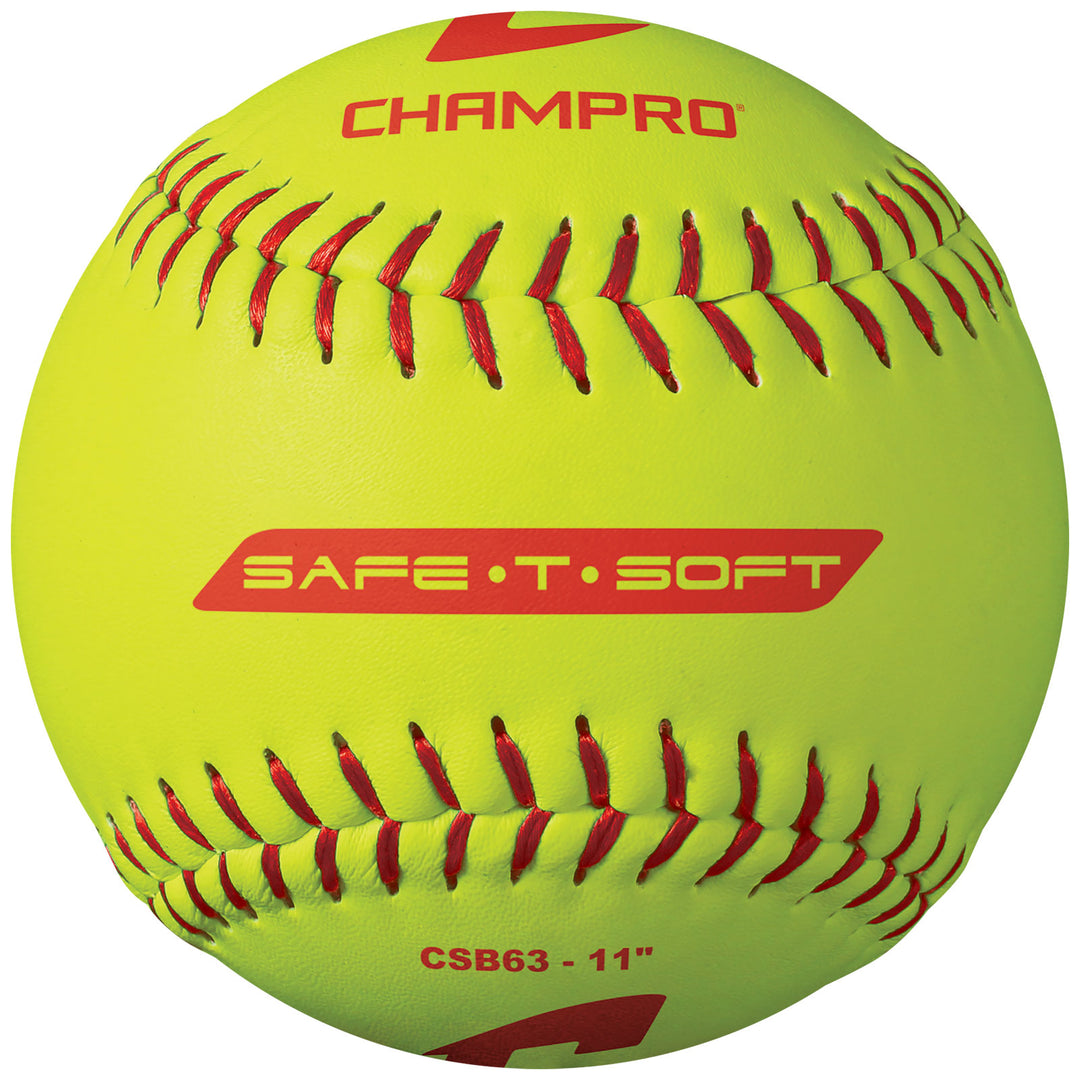 Champro 11" Safe-T-Soft Softballs - Dozen Champro