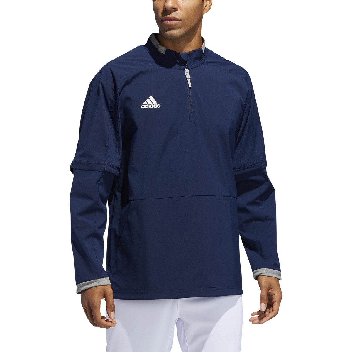 adidas Men's Fielder's Choice 2.0 Convertible Jacket Baseball Baseball Cage Jackets All