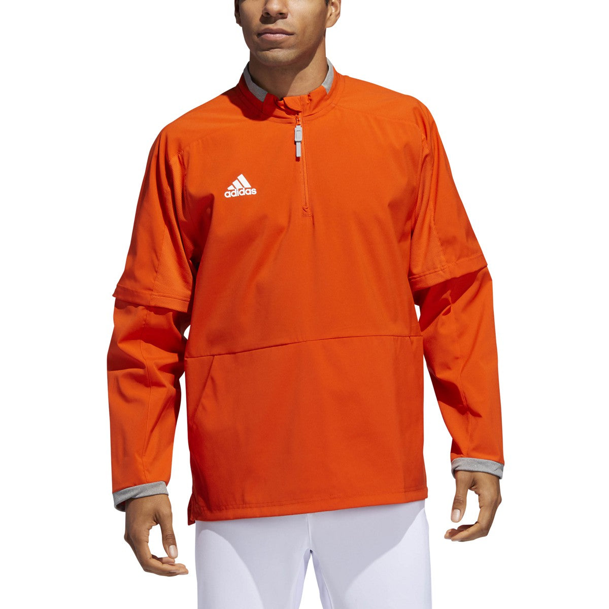 adidas Men's Fielder's Choice 2.0 Convertible Jacket Baseball Baseball Cage Jackets All