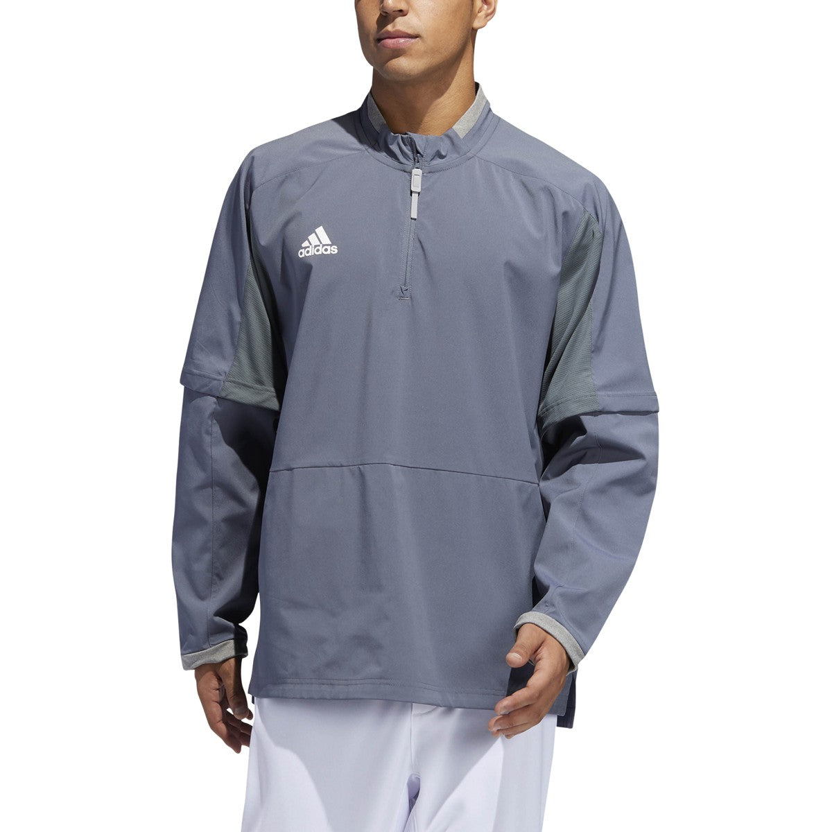 adidas Men's Fielder's Choice 2.0 Convertible Jacket Baseball Baseball Cage Jackets All