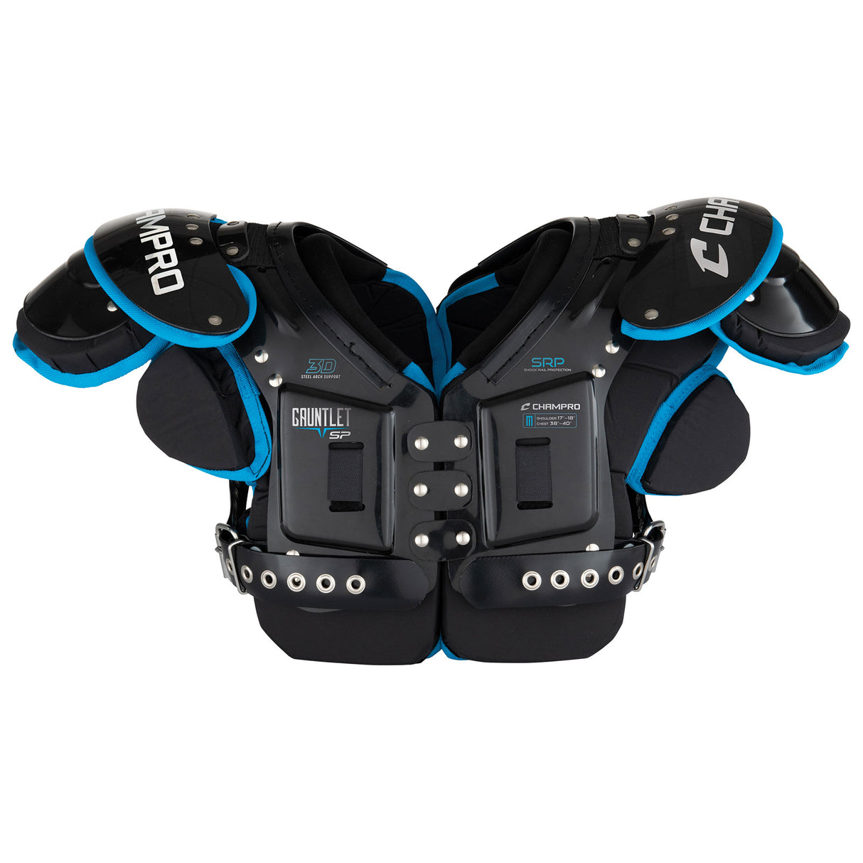Champro Adult Gauntlet Skill Shoulder Pads Football Shoulder Pads Adult