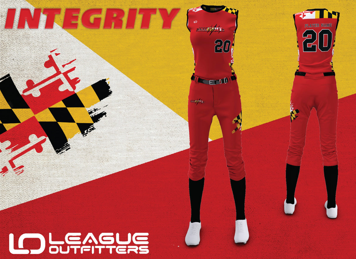 Custom Elite Sublimated Softball Pants Team Softball Pants