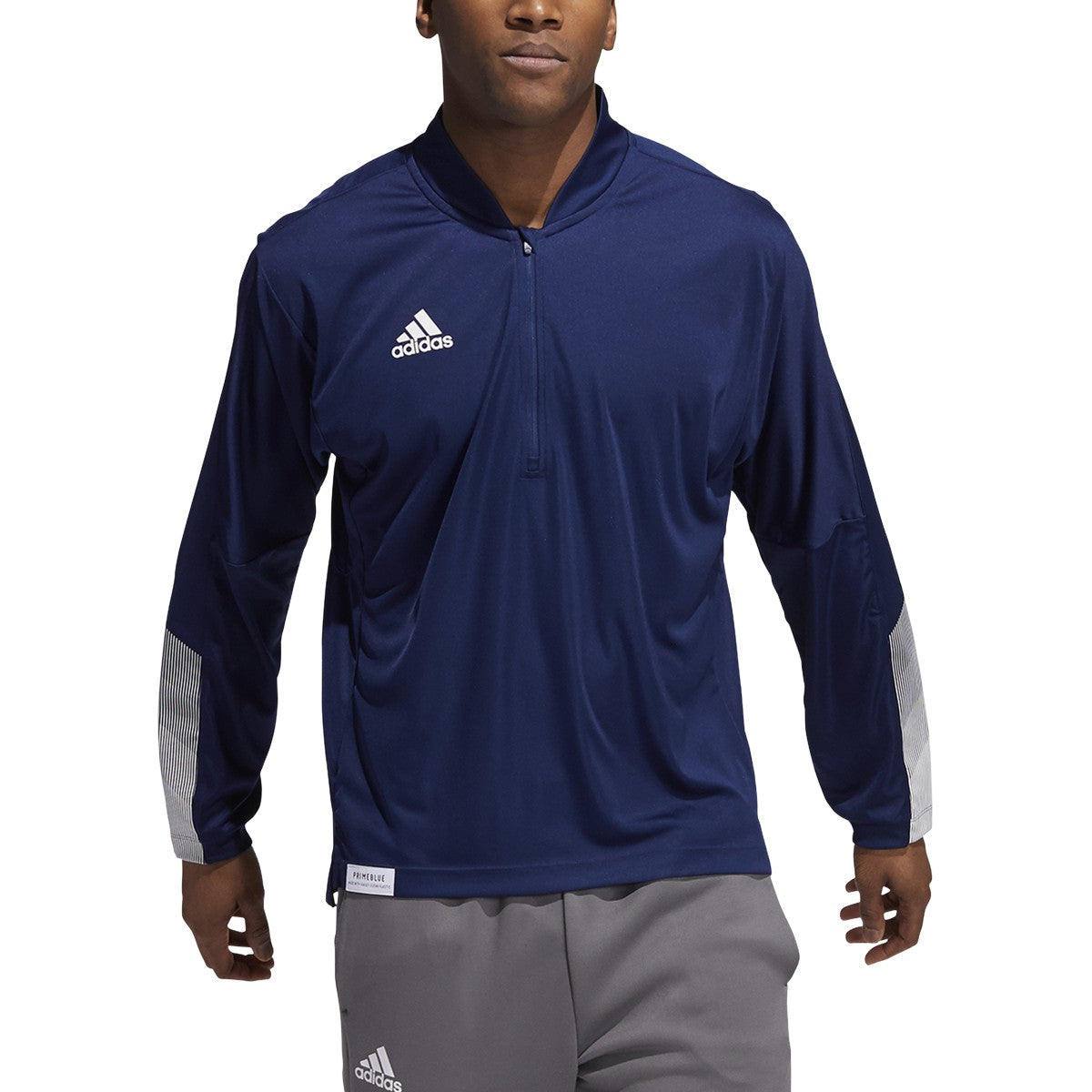 adidas Men's 1/4 Zip Fleece Sweatshirt Mens Apparel Sweatshirts & Fleece