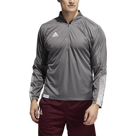 adidas Men's 1/4 Zip Fleece Sweatshirt Mens Apparel Sweatshirts & Fleece