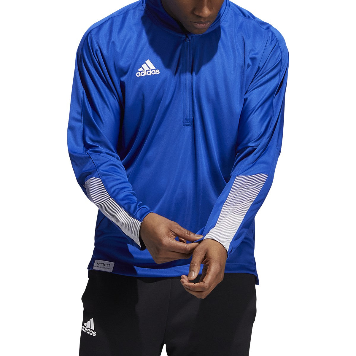 adidas Men's 1/4 Zip Fleece Sweatshirt Mens Apparel Sweatshirts & Fleece