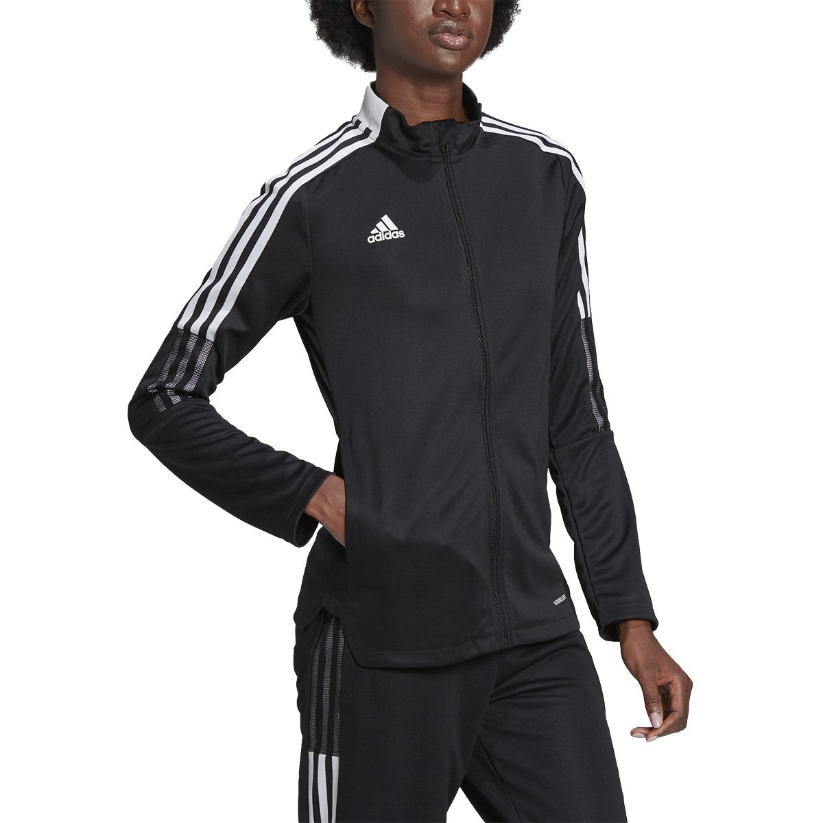 Adidas Women's Tiro 21 Track Jacket Womens Apparel Jackets & Vests