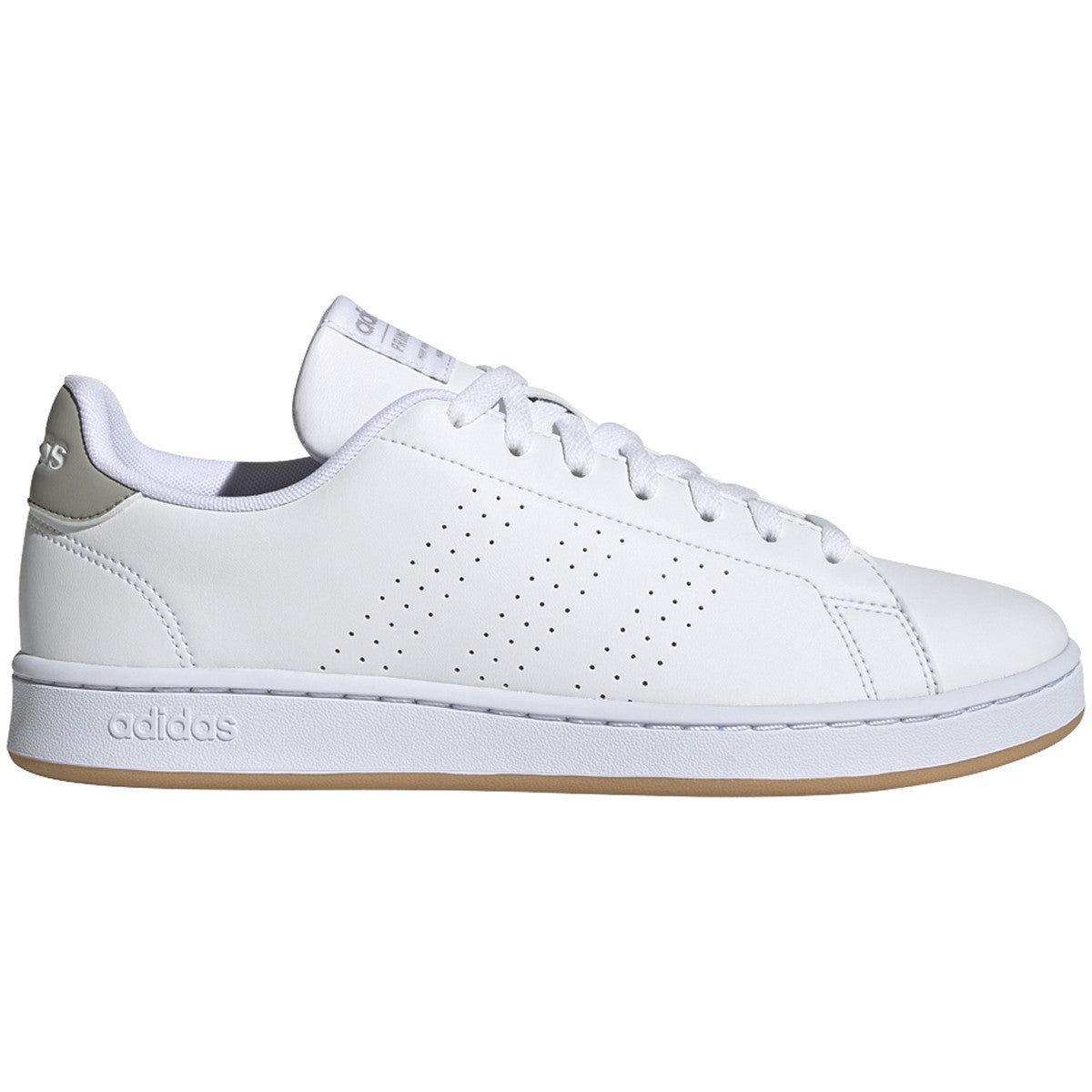  adidas Women's Grand Court Tennis Shoe, White/White/Crystal  White, 8