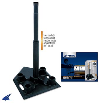 Champro Five Position Batting Tee Baseball Field Equipment All