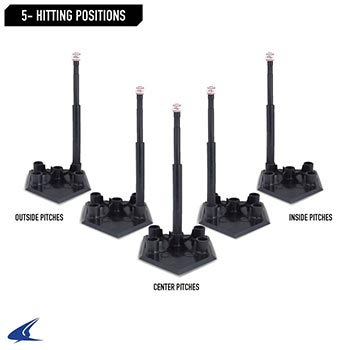 Champro Five Position Batting Tee Baseball Field Equipment All