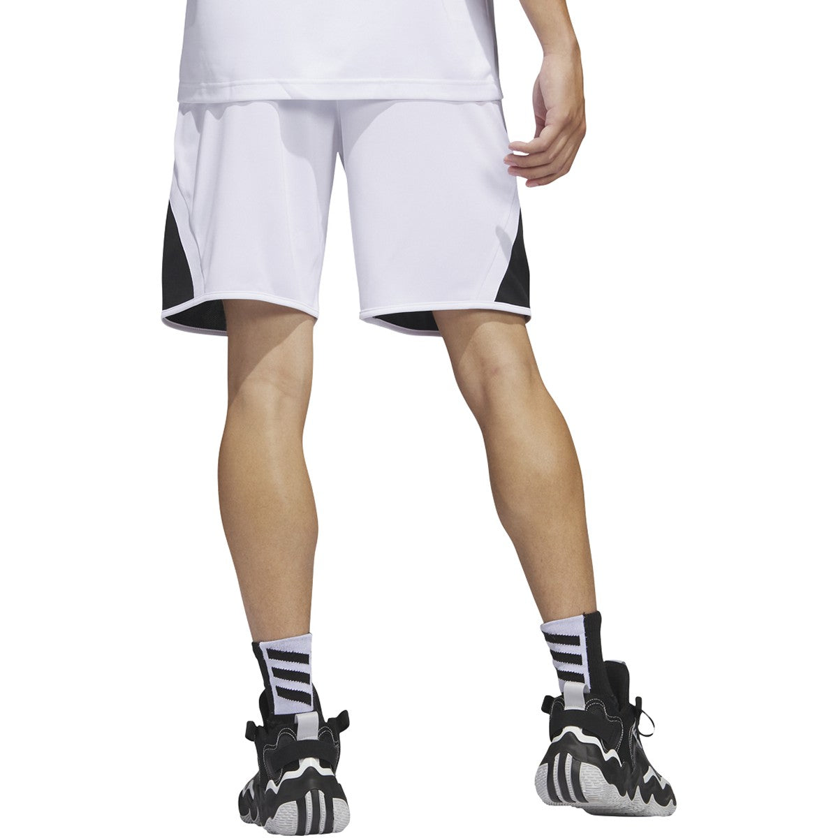 adidas Men's Pro Block Basketball Shorts Basketball Shorts Adult