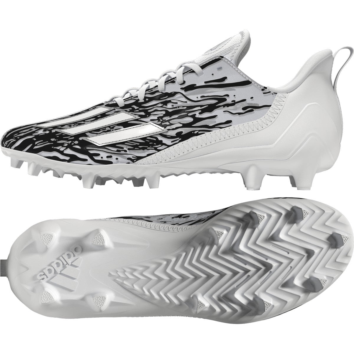 adidas Men's Adizero 12.0 Poison Football Cleats Football Footwear Adult