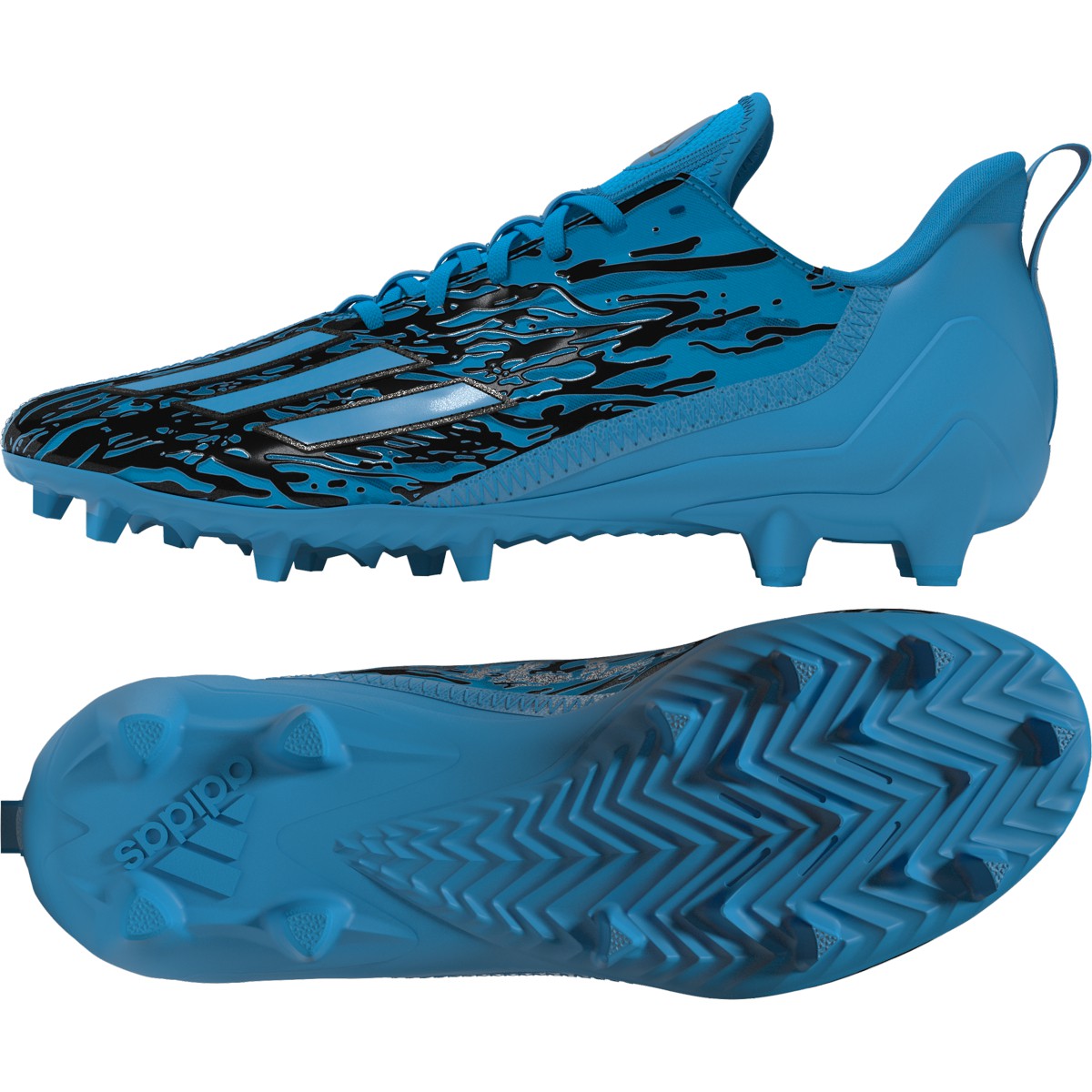 adidas Men's Adizero 12.0 Poison Football Cleats Football Footwear Adult