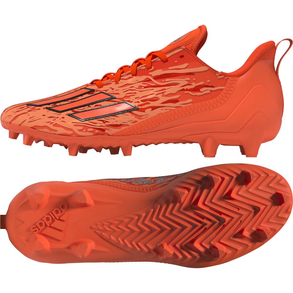 adidas Men's Adizero 12.0 Poison Football Cleats Football Footwear Adult