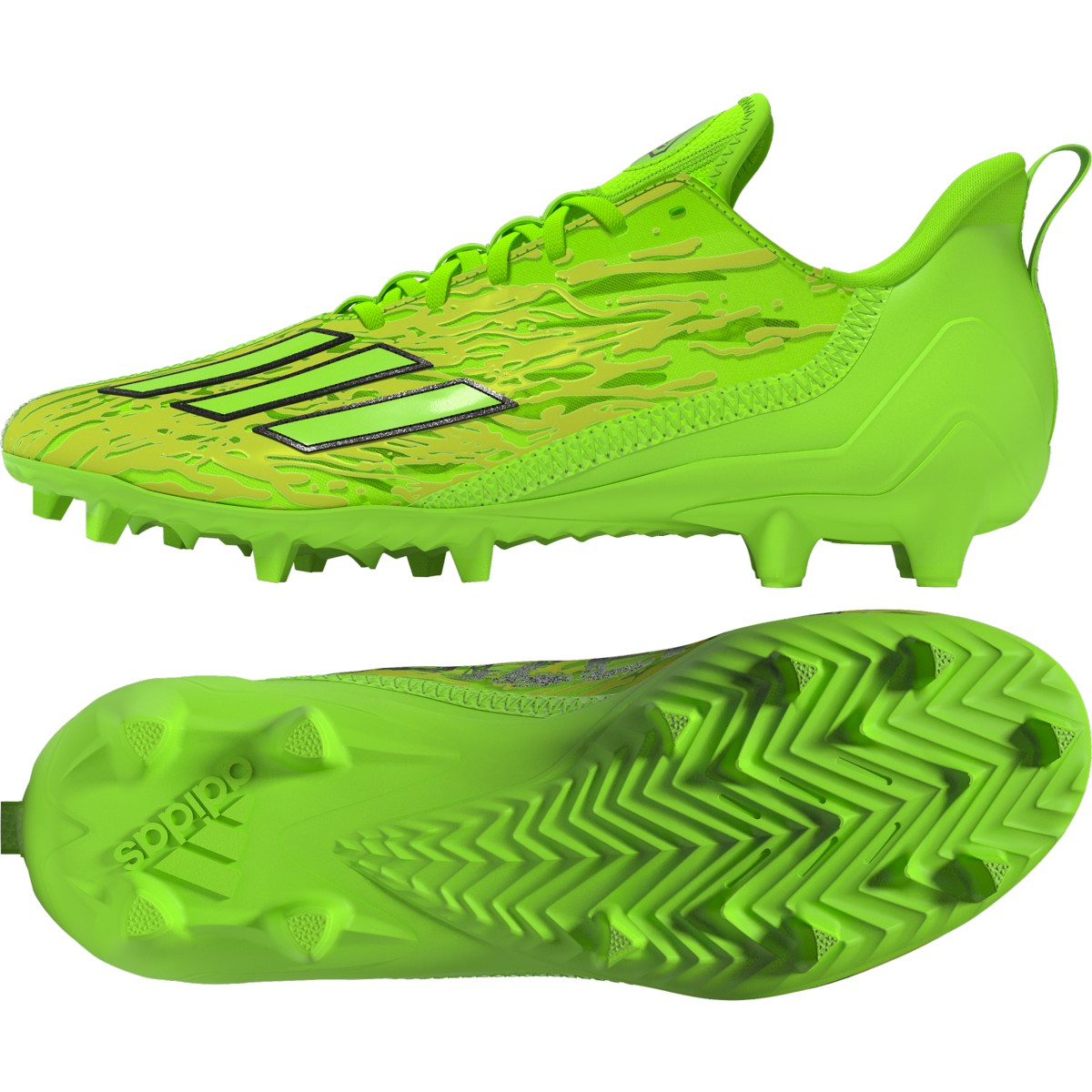 adidas Men's Adizero 12.0 Poison Football Cleats Football Footwear Adult