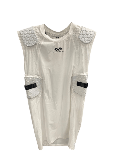 McDavid Adult Hex 5-Pad Integrated Football Sleeveless Shirt Football Padded Shirts Adult