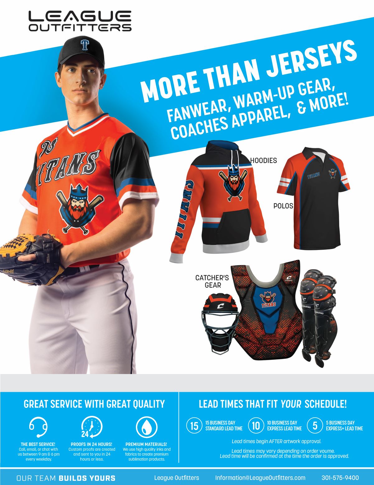 More Than Just Jerseys Uniform Package League Outfitters