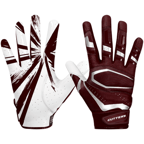 Cutters Men's Rev Pro 3.0 Receiver Gloves Football Gloves Adult