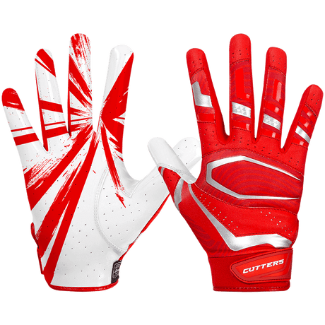Cutters Men's Rev Pro 3.0 Receiver Gloves Football Gloves Adult