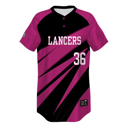 Holloway Freestyle Sublimated 2-Button Softball Jersey Team Softball Jerseys