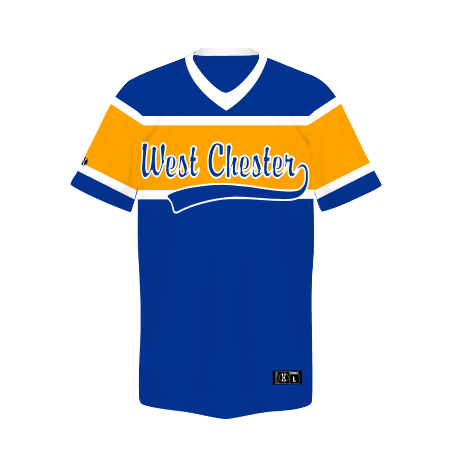 Holloway Freestyle Sublimted Reversible V-Neck Baseball Jersey Team Baseball Jerseys