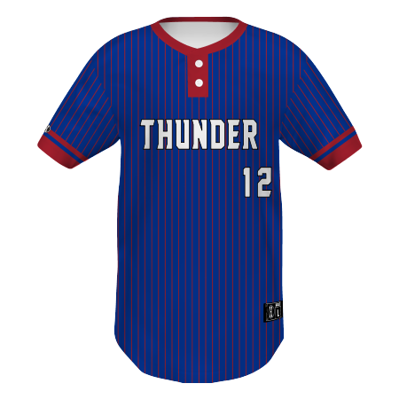 Holloway Freestyle Sublimated Pin-Dot 2-Button Baseball Jersey Team Baseball Jerseys