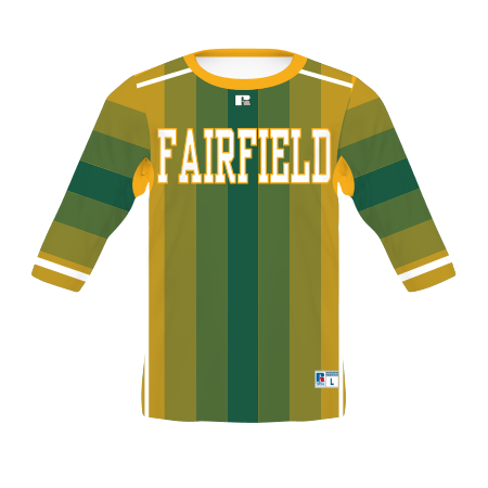 Russell Sublimated 3/4 Sleeve Baseball Trainer Team Baseball Jerseys