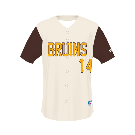 Russell Freestyle Sublimated Full-Button Baseball Jersey Team Baseball Jerseys