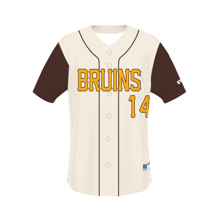 Russell Freestyle Sublimated Full-Button Baseball Jersey Team Baseball Jerseys