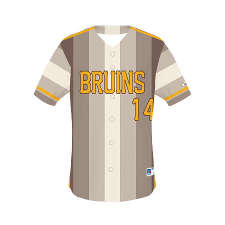 Russell Freestyle Sublimated Full-Button Baseball Jersey Team Baseball Jerseys