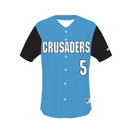 Russell Freestyle Sublimated Full-Button Baseball Jersey Team Baseball Jerseys