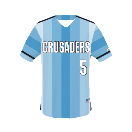 Russell Freestyle Sublimated Full-Button Baseball Jersey Team Baseball Jerseys
