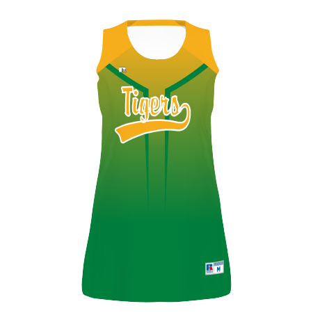 Russell Freestyle Sublimated Sleeveless Softball Jersey Team Softball Jerseys