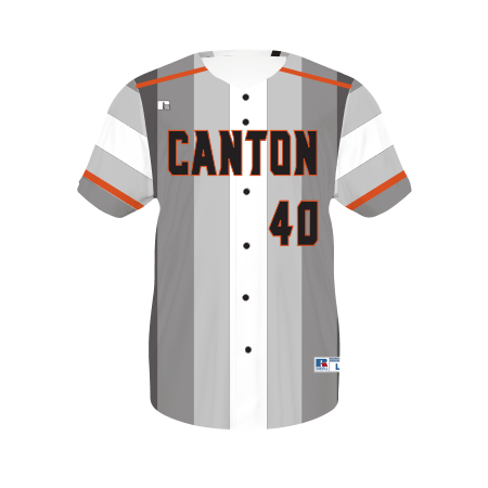 Russell Freestyle Sublimated Faux-Full Button Baseball Jersey Team Baseball Jerseys