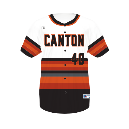 Russell Freestyle Sublimated Faux-Full Button Baseball Jersey Team Baseball Jerseys