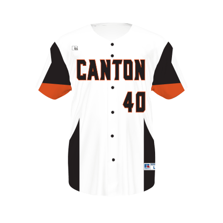 Russell Freestyle Sublimated Faux-Full Button Baseball Jersey Team Baseball Jerseys