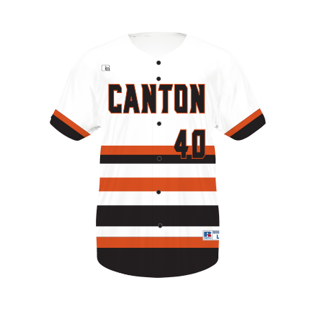 Russell Freestyle Sublimated Faux-Full Button Baseball Jersey Team Baseball Jerseys
