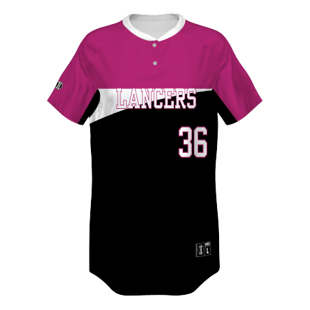 Holloway Freestyle Sublimated 2-Button Softball Jersey Team Softball Jerseys