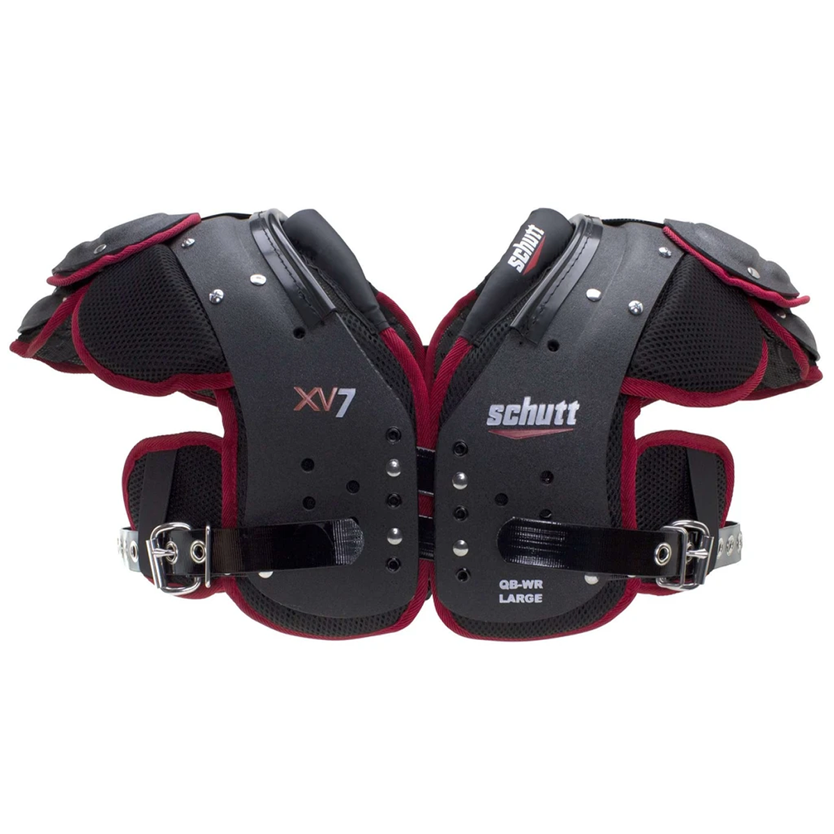 Schutt XV7 Adult QB/WR Football Shoulder Pads Football Shoulder Pads Adult