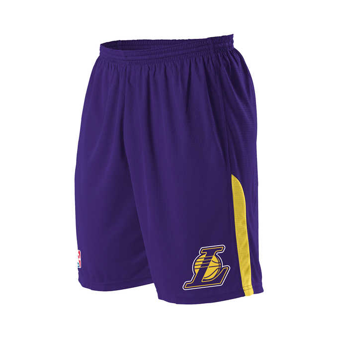 Alleson Men's NBA Basketball Logo Shorts - Western Conference Basketball Shorts Adult