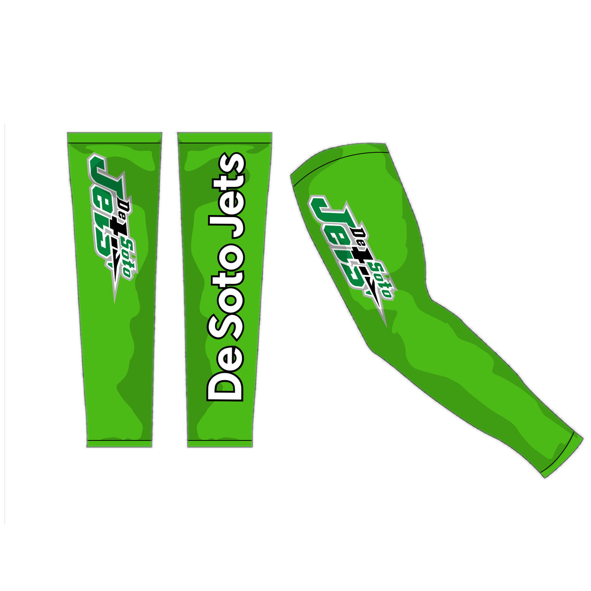 League Outfitters Fully Sublimated Custom Arm Sleeves pair Team All Sport Arm Sleeves