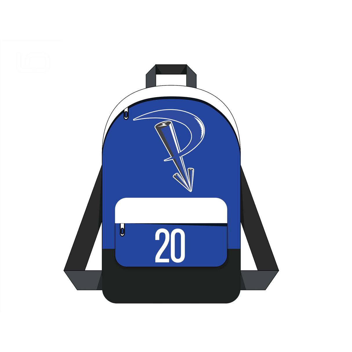 League Outfitters Fully Sublimated Custom Backpacks team all sport backpacks
