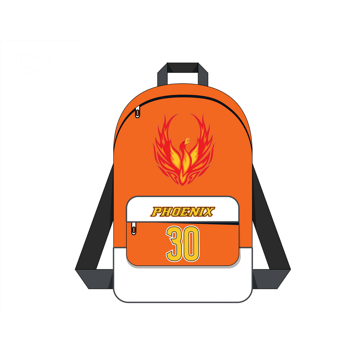 League Outfitters Fully Sublimated Custom Backpacks team all sport backpacks