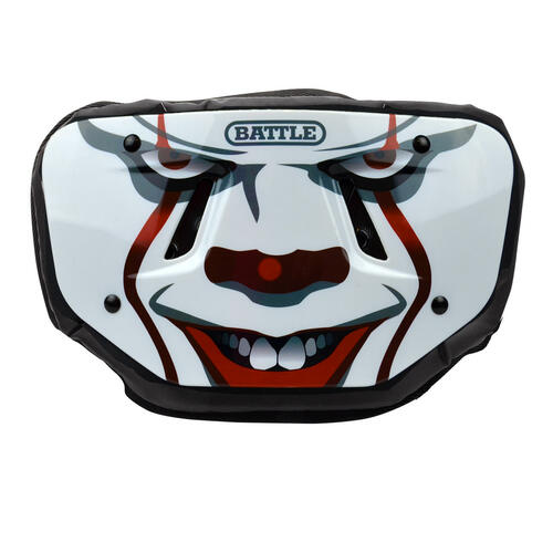 Battle Adult "Clown" Chrome Football Back Plate Football Back Plates Adult