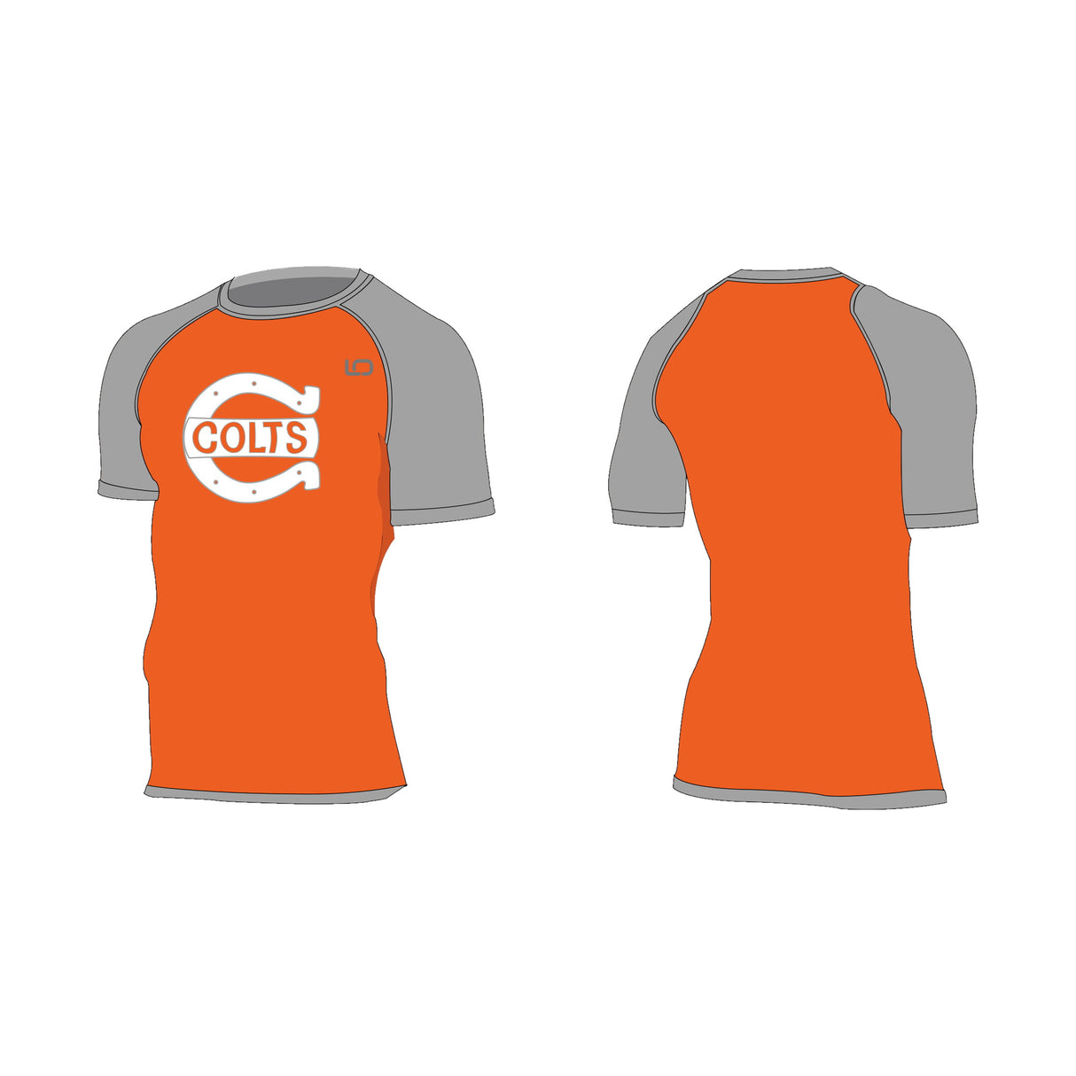 Custom Short Sleeve Compression Shirts Team All Sport Compression Tops & Bottoms