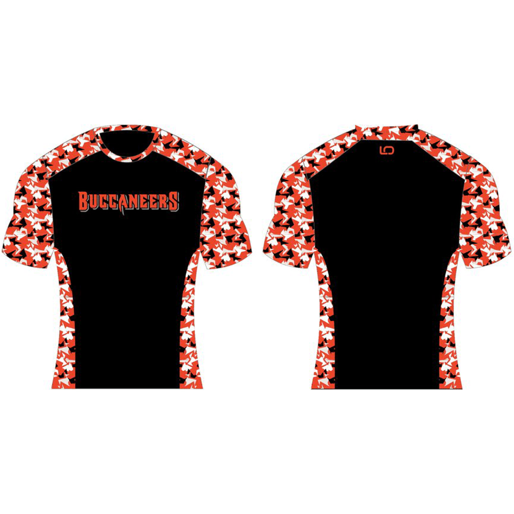 Custom Short Sleeve Compression Shirts Team All Sport Compression Tops & Bottoms