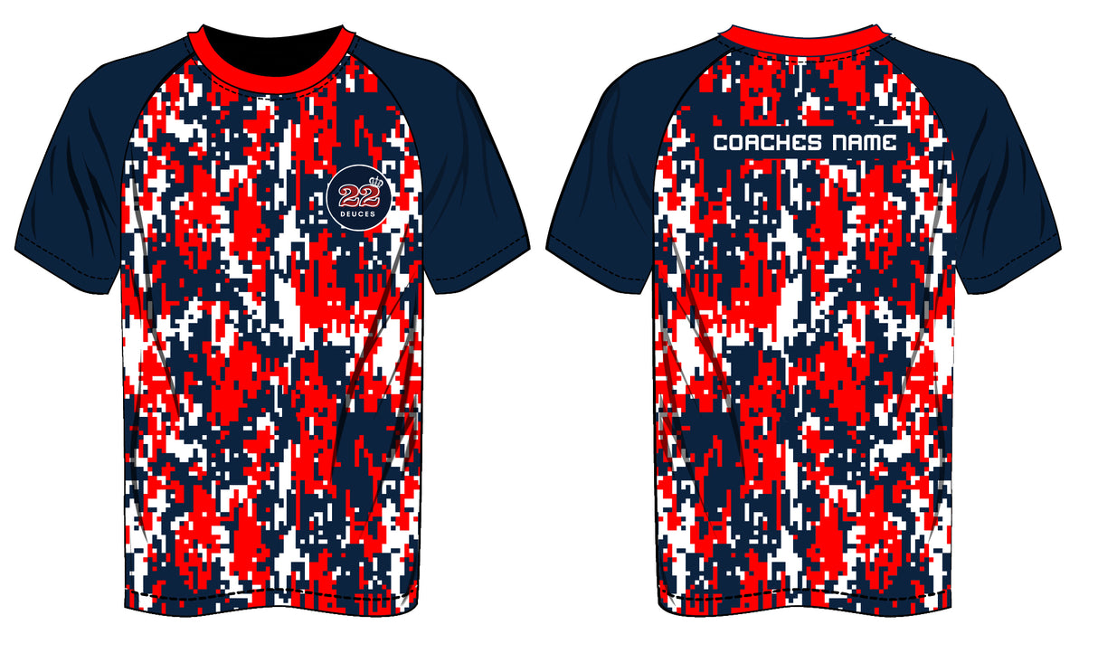 League Outfitters Custom Elite Sublimated- Sublimated Crew Neck Short Sleeve Team Baseball Jerseys