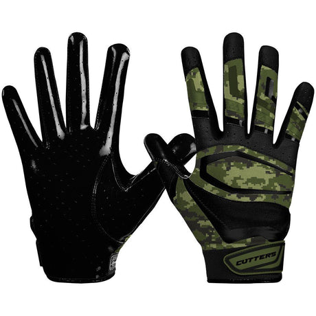 Cutters Men's Rev Pro 3.0 Receiver Gloves Football Gloves Adult