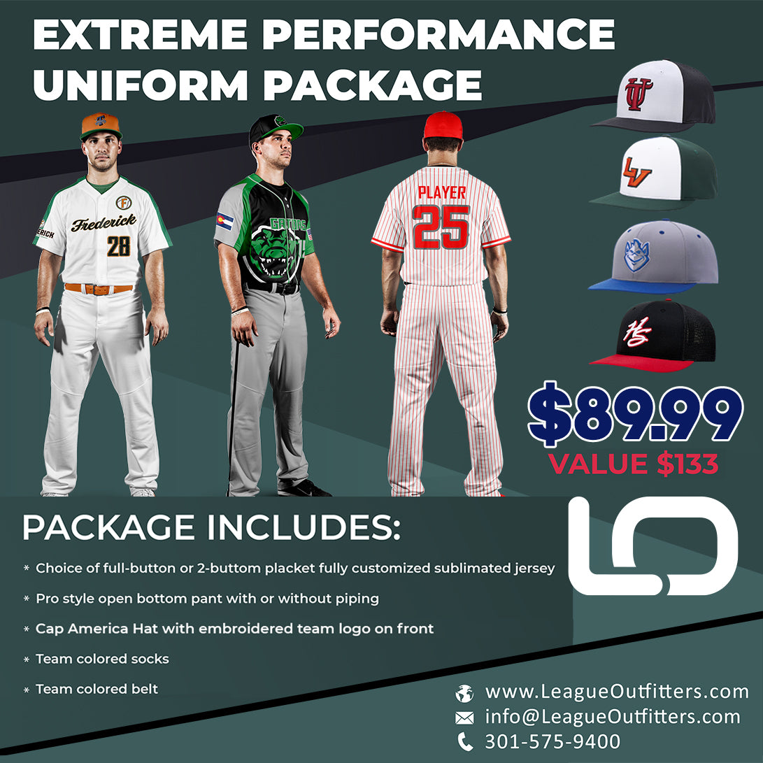 Extreme Performance Uniform Package Team Baseball Uniform Package