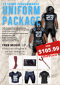 Extreme Performance Football Uniform Package Team Football Uniform Package